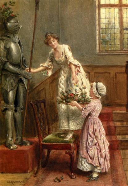 Yuletide by George Goodwin Kilburne