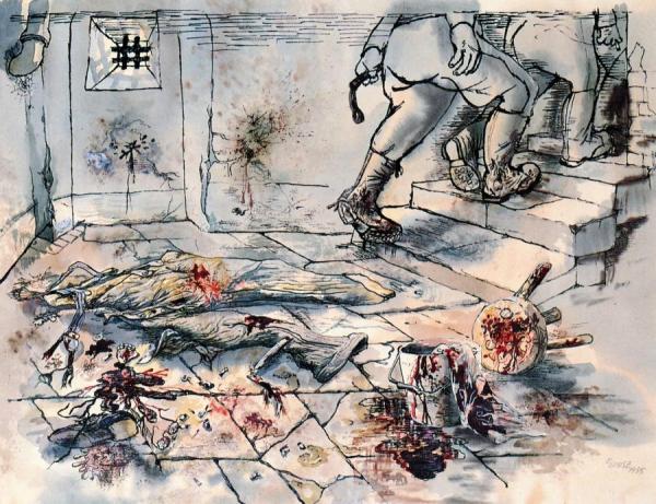 George Grosz After The Interview