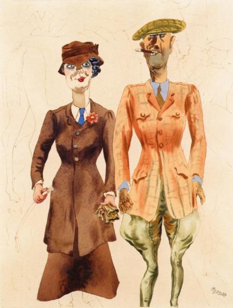 American Rich by George Grosz