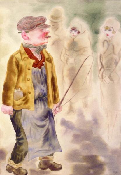 George Grosz Carter's Man, Berlin