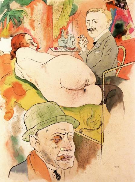 Ecce Homo by George Grosz