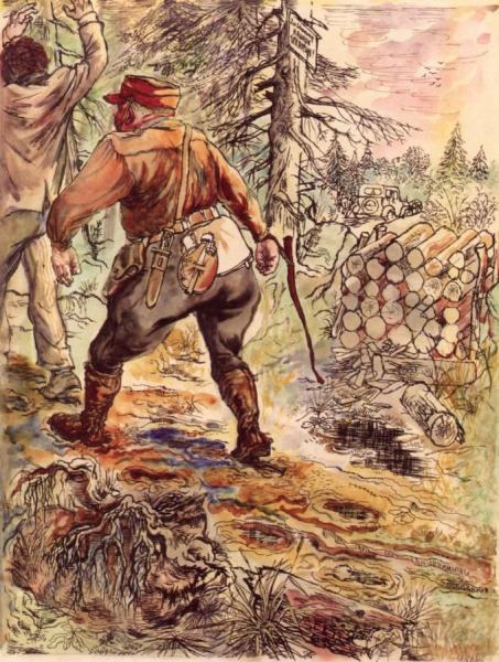 No Echo Hear by George Grosz