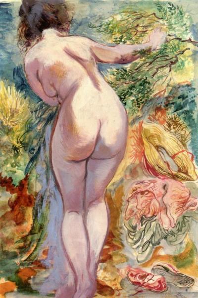 On The Beach by George Grosz Oil Painting Reproductions