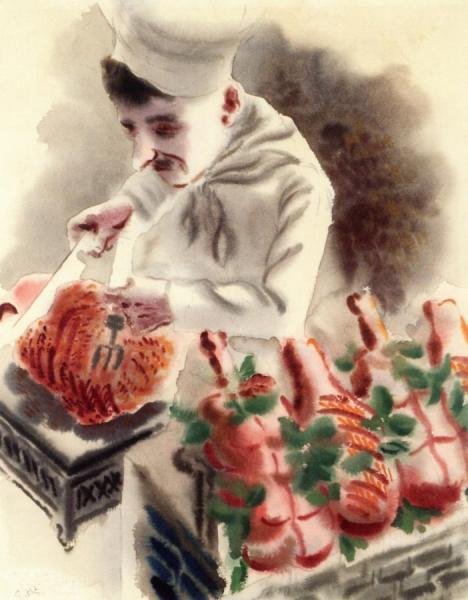 The Cook by George Grosz