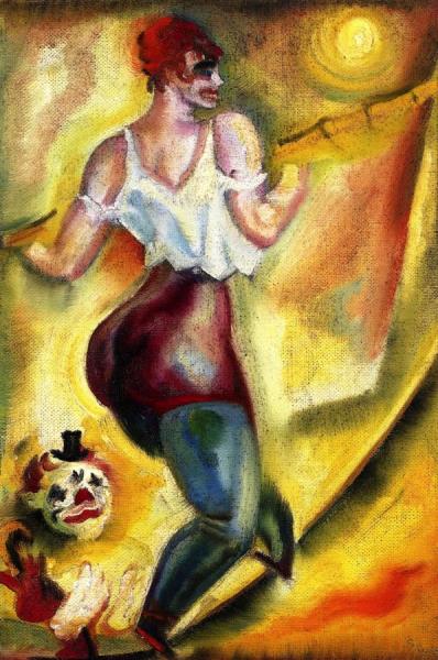 Tightrope Walker by George Grosz