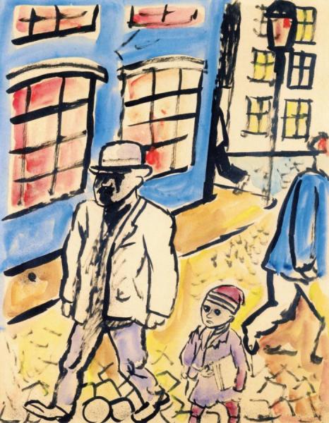 Unemployed by George Grosz
