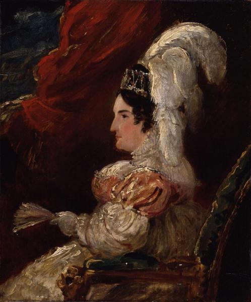 Queen Caroline, Wife Of George Iv During Her Trial by George Hayter