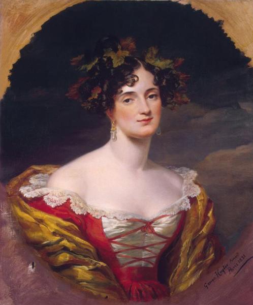Sofia Kiselyova,daughter Of Count Stanislav Potocki by George Hayter