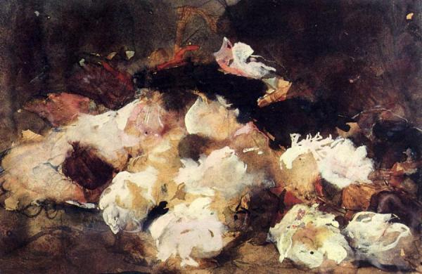 A Still Life With Roses by George Heidrik Breitner