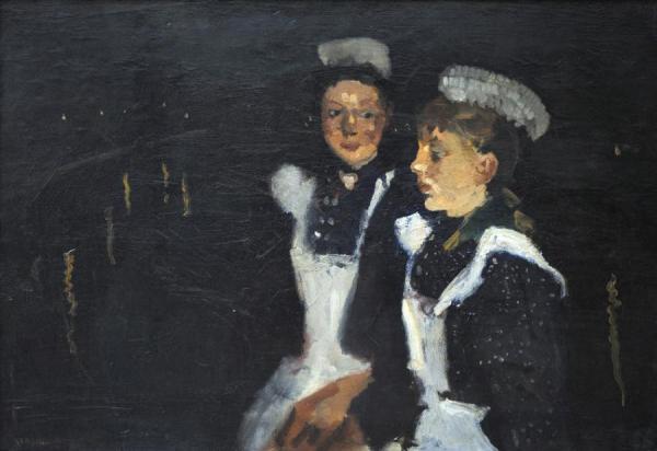 Amsterdam Servant Girls by George Heidrik Breitner Oil Painting Reproductions