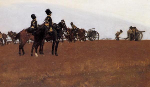 Artillery On The Moor by George Heidrik Breitner