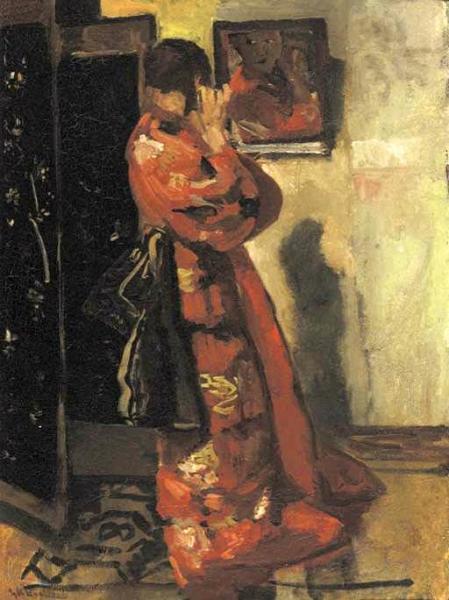 Before The Mirror by George Heidrik Breitner