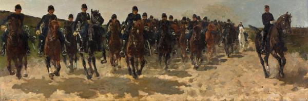 Cavalry by George Heidrik Breitner