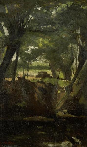 Forest View by George Heidrik Breitner