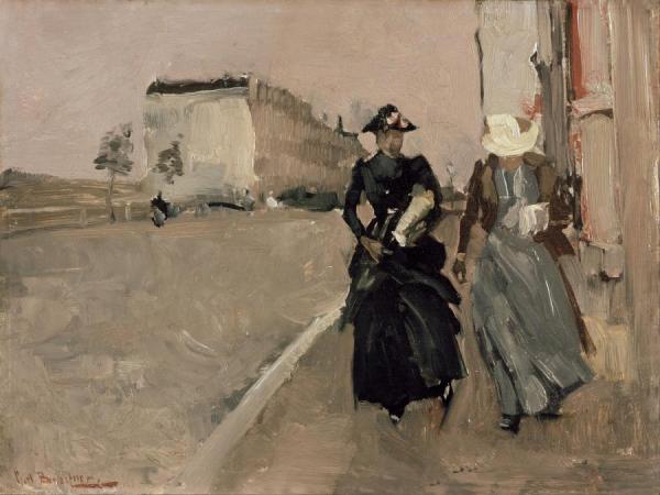 Gust Of Wind by George Heidrik Breitner