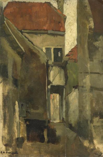 Neighborhood In Rijswijk Near The Hague by George Heidrik Breitner
