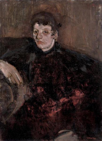 Portrait Of Marie Breitner by George Heidrik Breitner