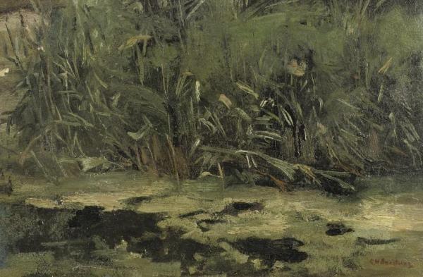 Reed At The Riverbank by George Heidrik Breitner
