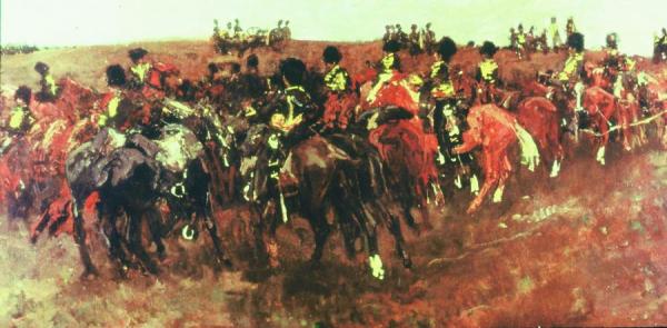 Riders On The Heath Near Schaarsbergen by George Heidrik Breitner