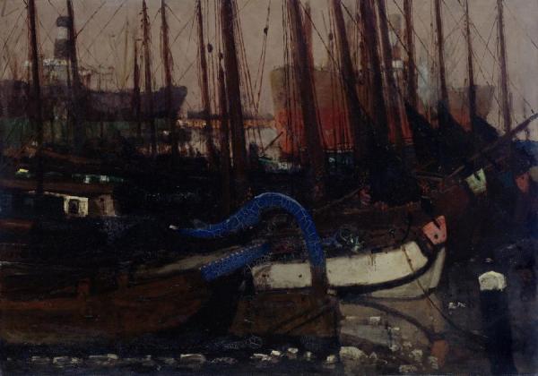 Ships In The Ice by George Heidrik Breitner