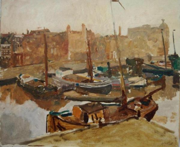 The Rokin In Amsterdam by George Heidrik Breitner