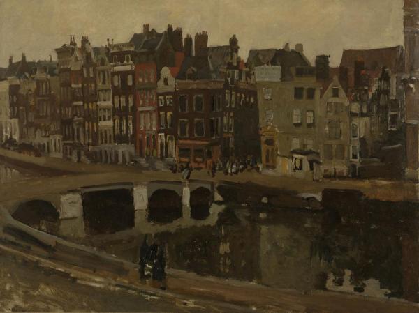 The Rokin In Amsterdam by George Heidrik Breitner