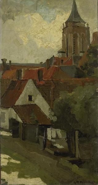 The Tower Of Gorkum by George Heidrik Breitner