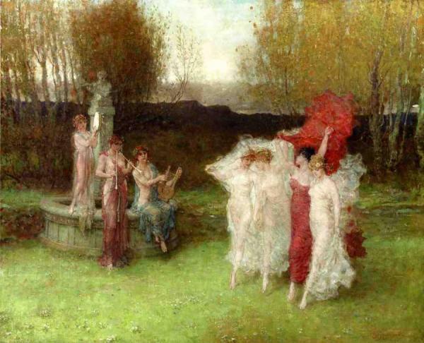 A Tanagraean Pastoral by George Henry Boughton