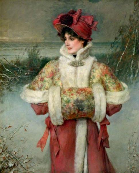 The Lady Of The Snows by George Henry Boughton