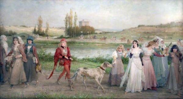 The Road To Camelot by George Henry Boughton