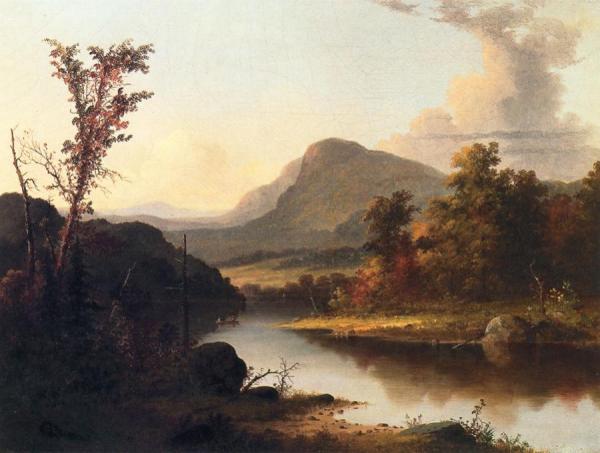 Autumn Landscape by George Henry Durrie