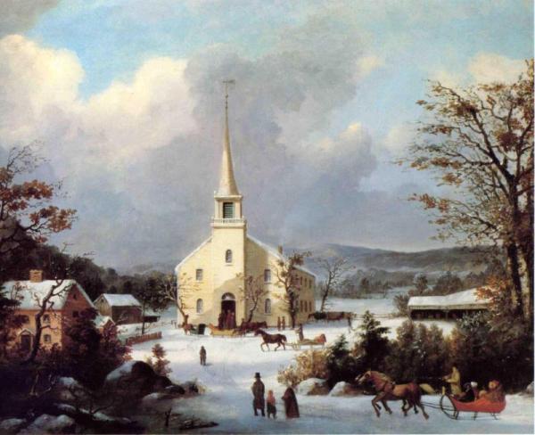 Going To Church by George Henry Durrie