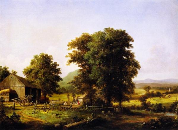 Summer Landscape by George Henry Durrie