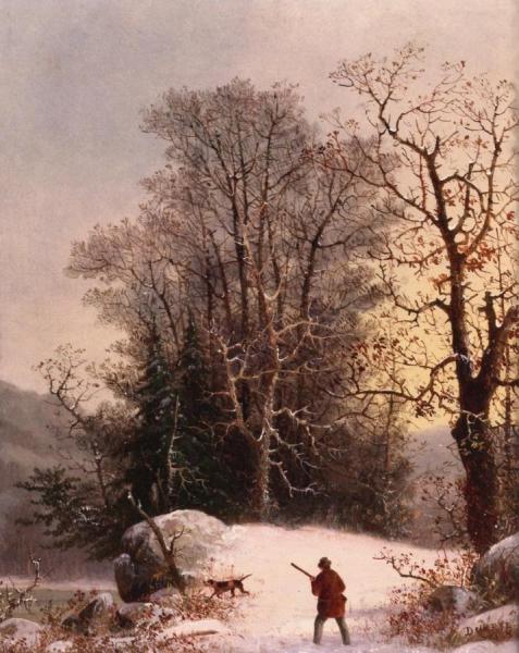 The Hunter by George Henry Durrie