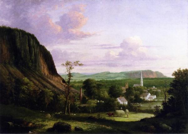 View Of Westville by George Henry Durrie