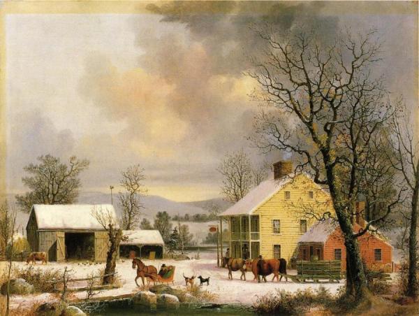 Winter In The Country by George Henry Durrie