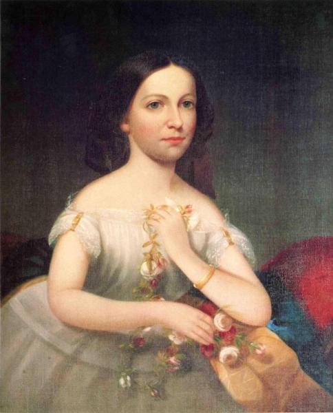 Young Girl by George Henry Durrie