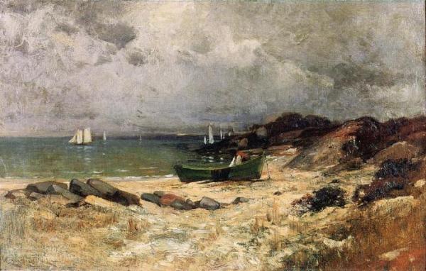 A Gray Day By The Sea by George Henry Smillie