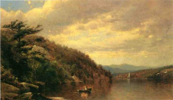 Boating On Lake George by George Henry Smillie