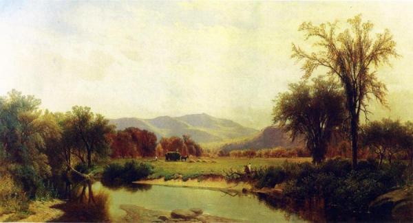 Boquet River, Elizabethtown, Ny by George Henry Smillie