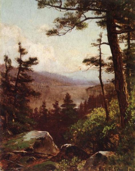 View Of The Valley by George Henry Smillie