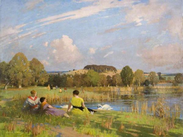 A September Day by George Henry