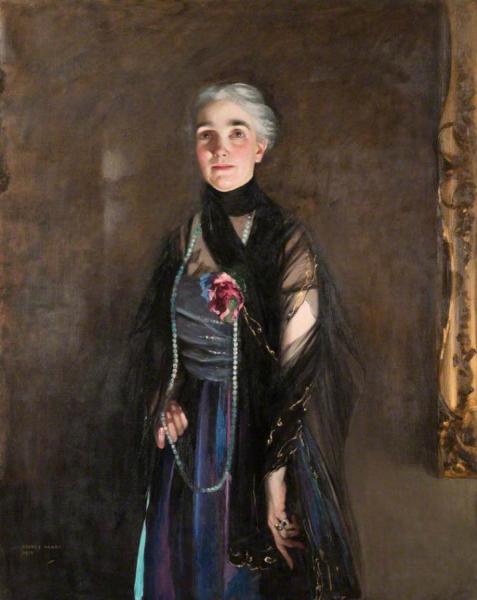 Mrs Riddell by George Henry
