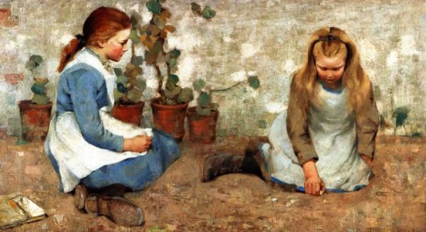 Playmates by George Henry