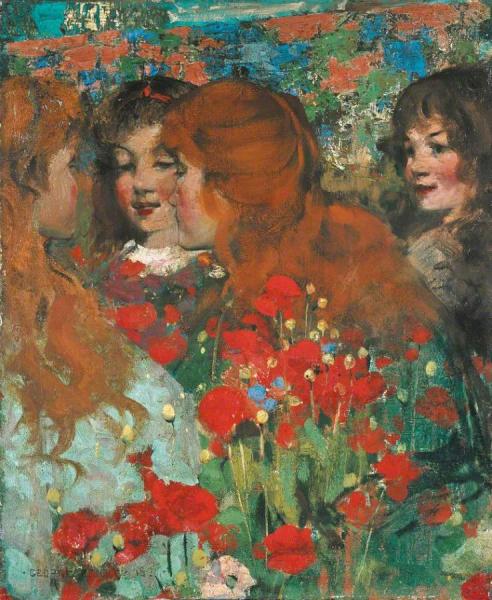 Poppies by George Henry