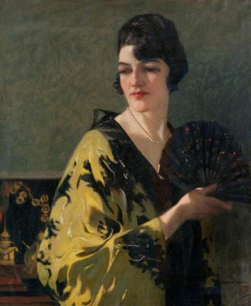 Portrait Of An Unknown Woman by George Henry