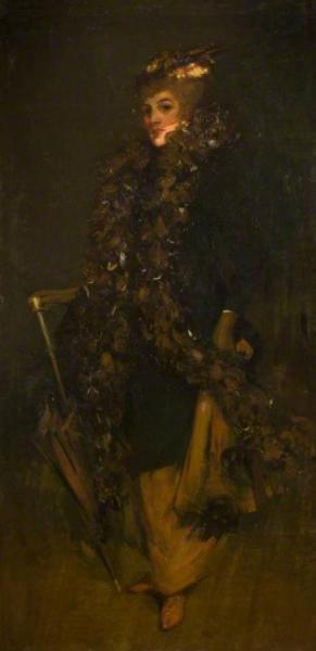 The Feather Boa by George Henry