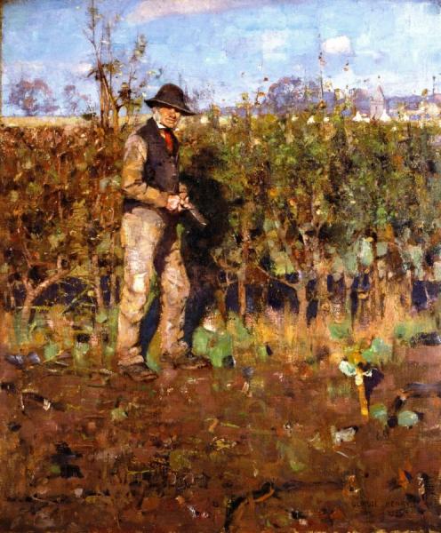 The Hedgecutter by George Henry