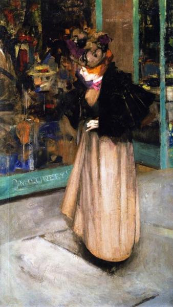 The Milliner's Window by George Henry