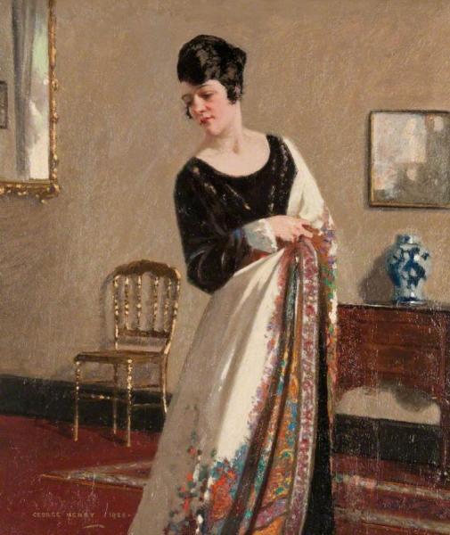 The Paisley Shawl by George Henry Oil Painting Reproductions